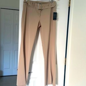 Size 9 Tan women dress pants by Star City- 96%polyester 4%spandex- new with tag